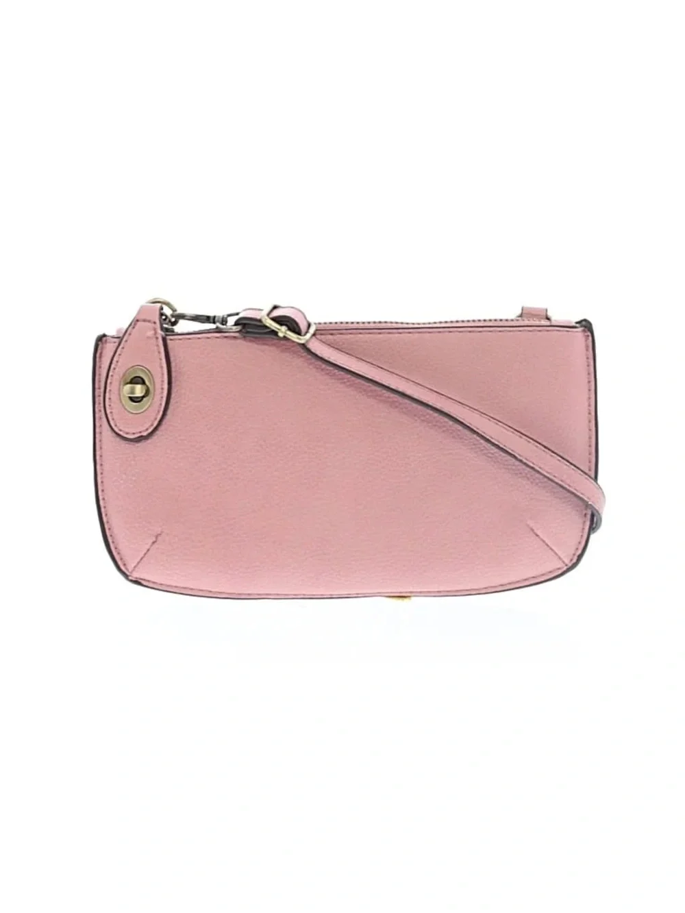 Joy Susan Women's Pink Leather Crossbody Bag